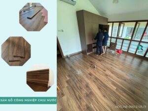 sàn gỗ vinasan chịu nước,