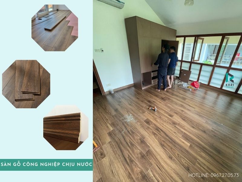 sàn gỗ vinasan chịu nước,