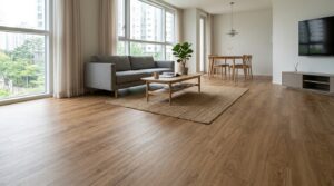 Mẫu sàn nhựa hèm khóa Hàn Quốc
