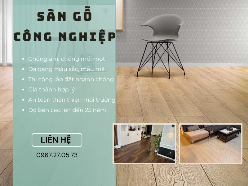sàn gỗ công nghiệp việt nam giá rẻ
