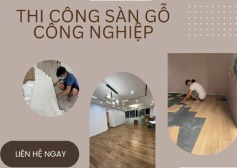 sàn gỗ công nghiệp tại phúc yên
