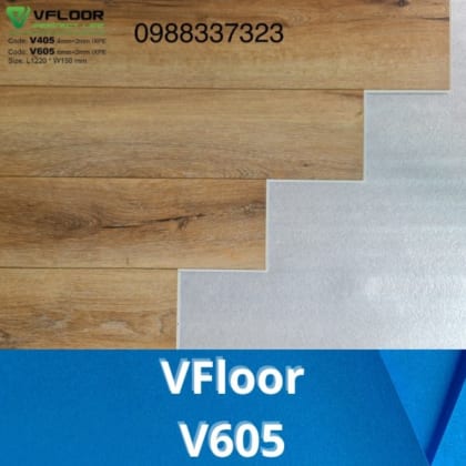 Sàn nhựa hèm khoá VFLoor 605