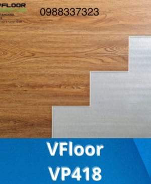 Sàn nhựa hèm khoá VFloor Standard 418