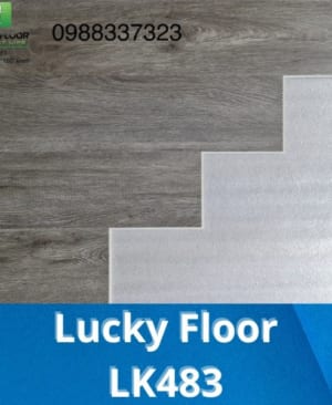 Sàn nhựa hèm khoá Lucky Floor LK483