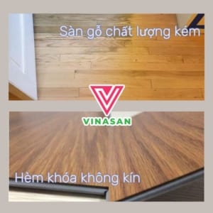 sàn gỗ bị ẩm mốc