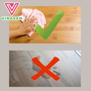 ve sinh dung cach san go cong nghiep